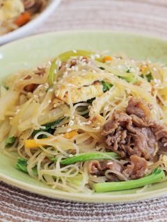 Foto resep Japchae with Beef Korean
