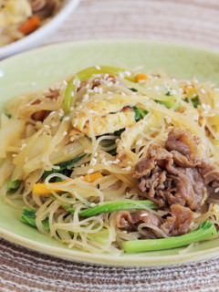Foto resep Japchae with Beef Korean