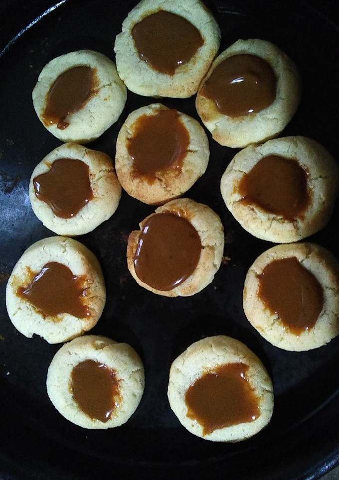 Una foto de Pepas de dulce de leche