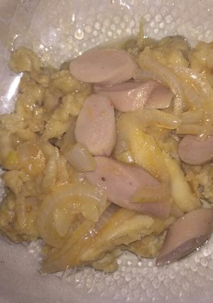 Foto resep Steak jamur sosis
