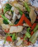 Mì xào giòn cực đơn giản