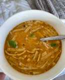 Sopa de tortilla súper rápida
