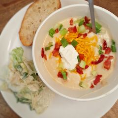 A picture of Ultimate loaded potato Soup.