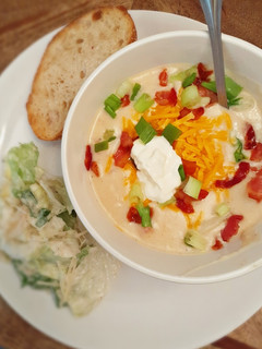 A picture of Ultimate loaded potato Soup.