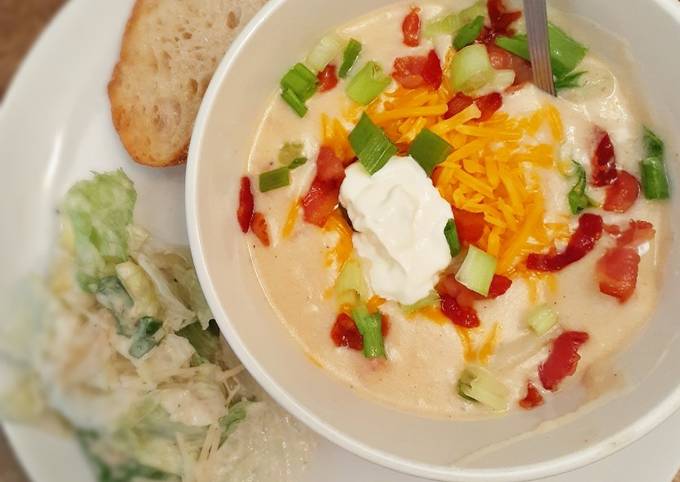 Steps to Prepare Any-night-of-the-week Ultimate loaded potato Soup