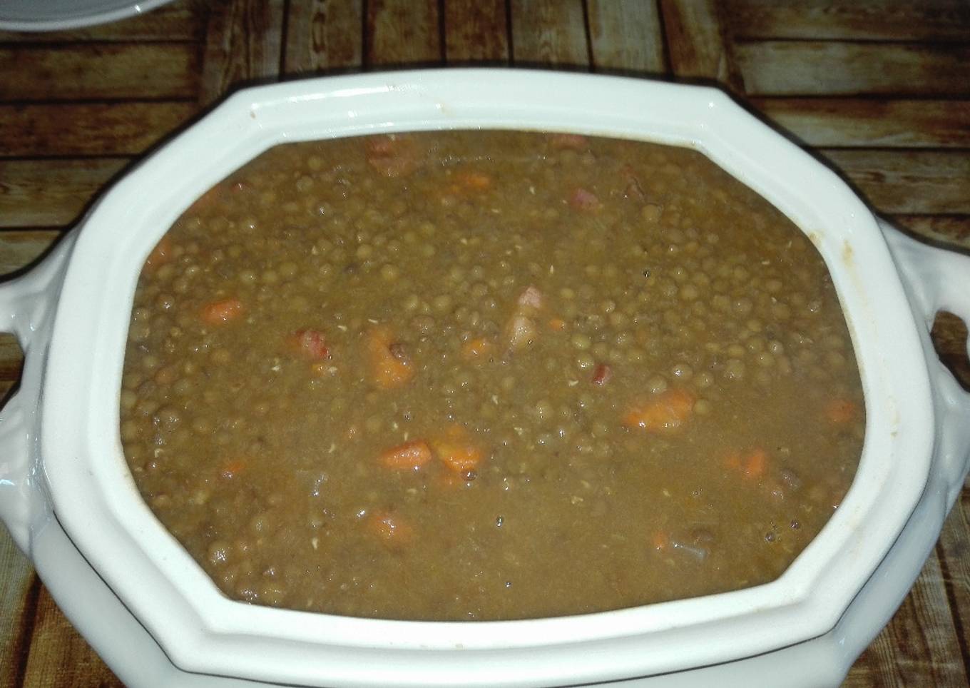 Lentejas a la riojana