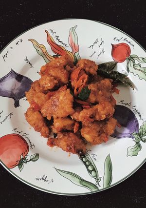 Foto resep Ayam Popcorn Pedas Manis