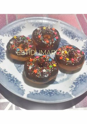 Foto resep Donat Coklat ceria