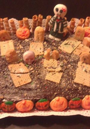 Una foto de Tarta cementerio
