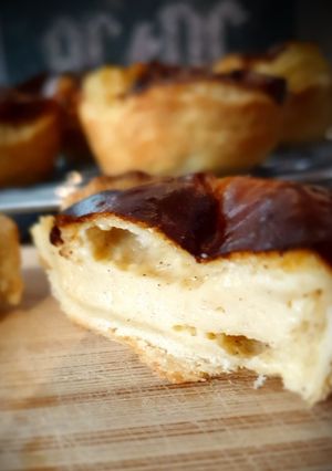 Une photo de Pastéis de nata allégés