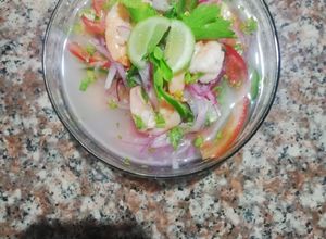 Una foto de Ceviche de camarón 🦐