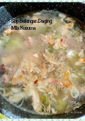 Foto resep Sop Balungan Daging