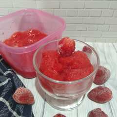 รูปของ Strawberry Sorbet