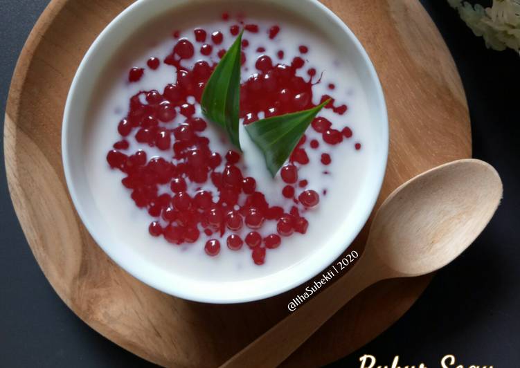 Resep 127. Bubur Sagu Mutiara Lezat Sekali