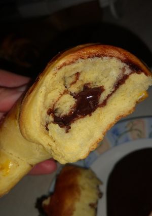 Csokis kifli recept fotója