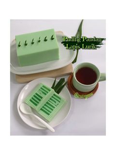 Foto resep #332. Puding Pandan Lapis Lurik
