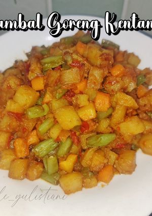 Foto resep Sambal Goreng Kentang Wortel Buncis