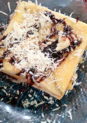 Foto resep Roti bakar isi pisang
