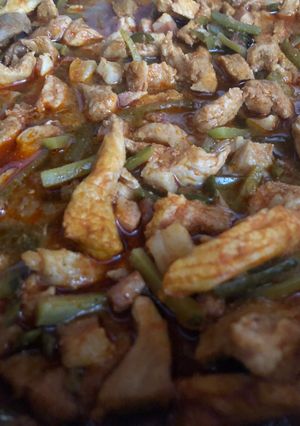 Hentes tokány recept fotója