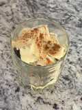 Coffee Jelly with Sweet Corn Cream