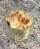 Coffee Jelly with Sweet Corn Cream