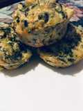 Muffins salados de coles