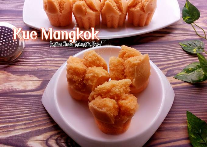 Resep memasak 253. Apem Mekar (Kue Mangkok) yang gurih