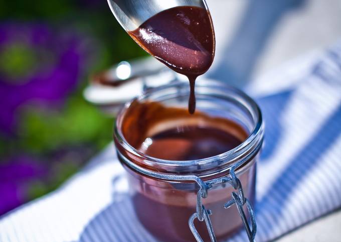 Egészséges csokoládé öntet recept foto