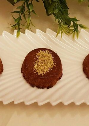A picture of Healthy Faux Kunafa with Nuts.