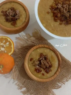 عکسی از دستور آش گوشت بابلی