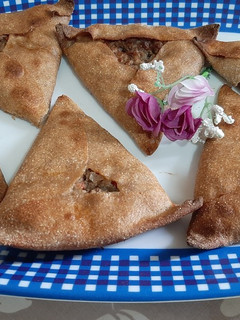 Una foto de Empanadas árabes con masa integral