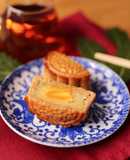 💚 Bánh Trung Thu Nhân Đậu Xanh Trứng Muối Mini 50gr