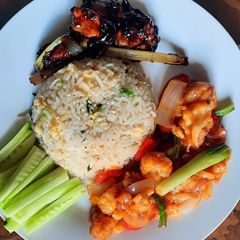 Saturday lunch 18th Sep (Chinese style) A picture of Saturday lunch 18th Sep (Chinese style).