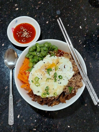 Easy Ways Make Recipes Dolsot Bibimbap ala PPKM the Awesome  Appealing.