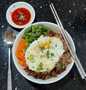 Easy Way Make Dolsot Bibimbap ala PPKM the Delicious Makes you drool