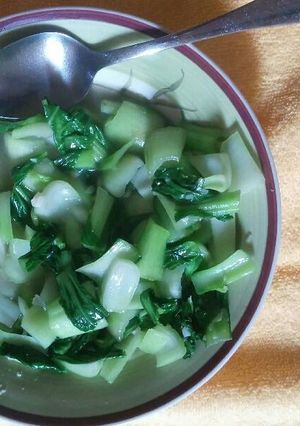 Foto resep Baby Pokchoi cepat dan ringkas