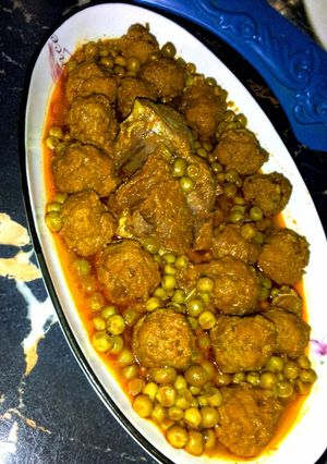 صورة لوصفة كريات اللحم بالجلبان