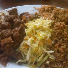 A picture of Rice & Meat #Author Marathon.