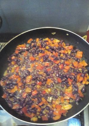 Una foto de Gallo pinto