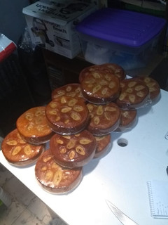 Una foto de Torta de banano🍌🍌