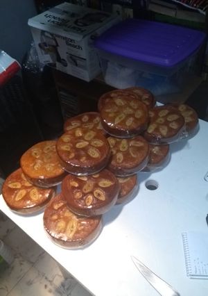 Una foto de Torta de banano🍌🍌