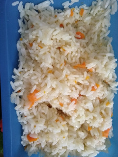 Foto de Arroz com cenoura