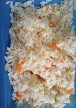 Foto de Arroz com cenoura