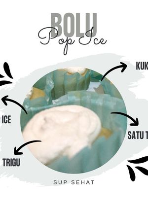 Foto resep Bolu Kukus Pop Ice Satu Telur