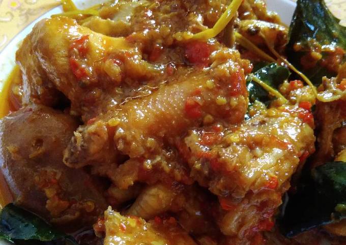 Ayam rica rica mantap