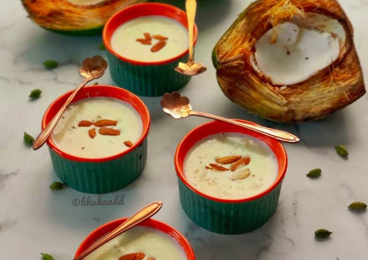 Tender coconut kheer