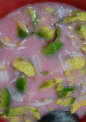 Foto resep Es Buah Kelapa Serut Alpukat