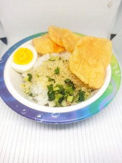 Foto resep Bubur ayam rice cooker simpel ala fe