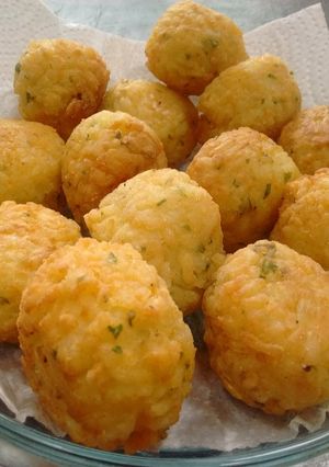 Una foto de Bocadillos de arroz con sobras