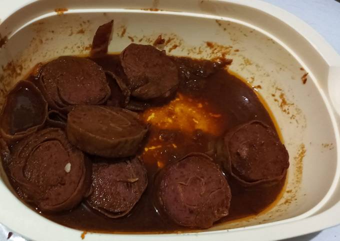 Resep Semur Rolade Daging, Enak Banget